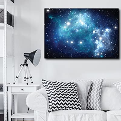 multiple galaxies together in art