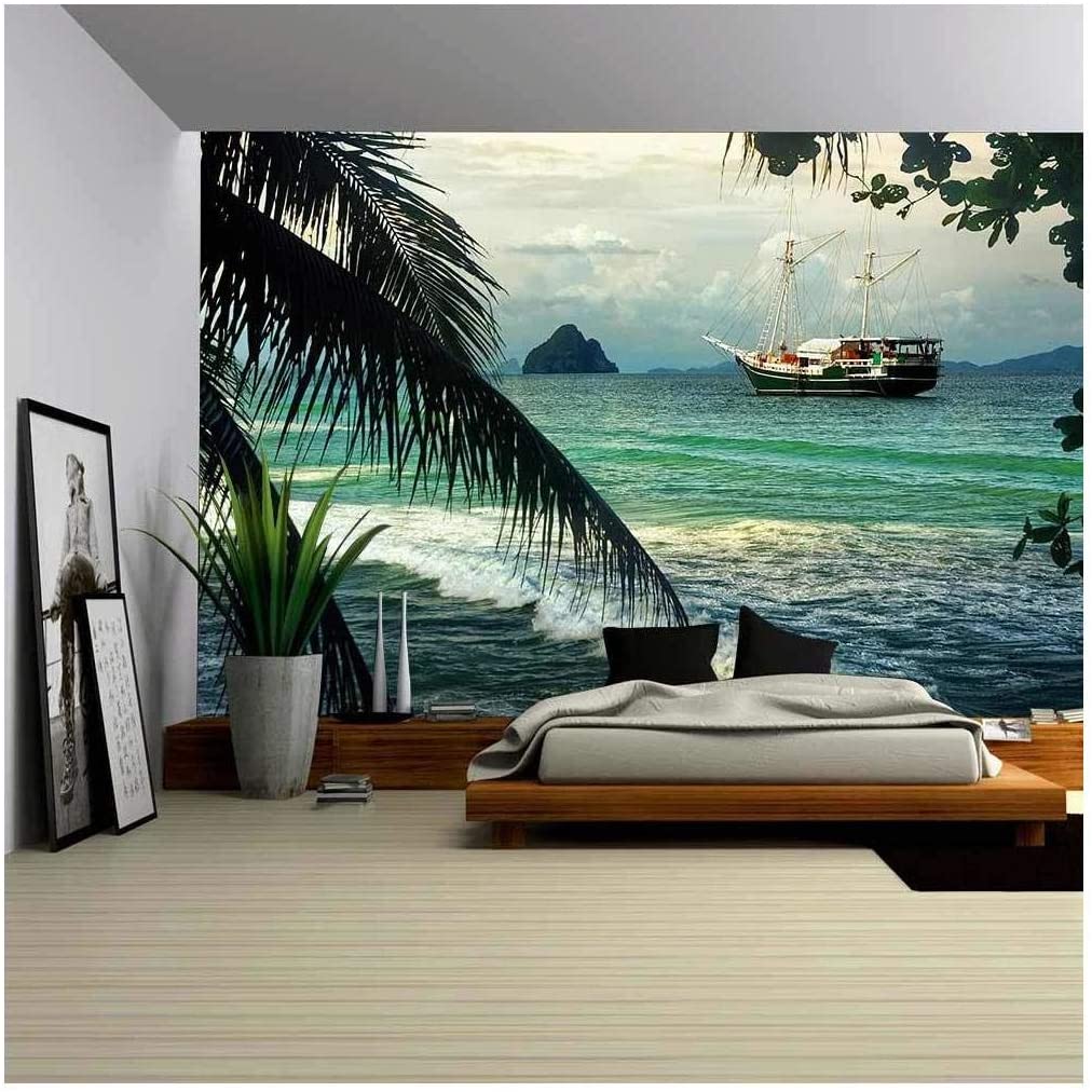 big mural for sailing ships home decor