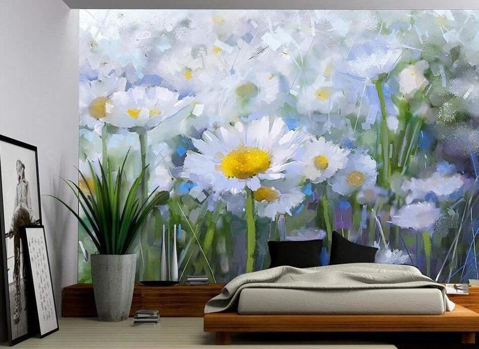 painted flowers