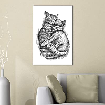 cat themed wall art