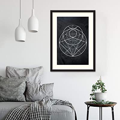 wall art featuing cirlces