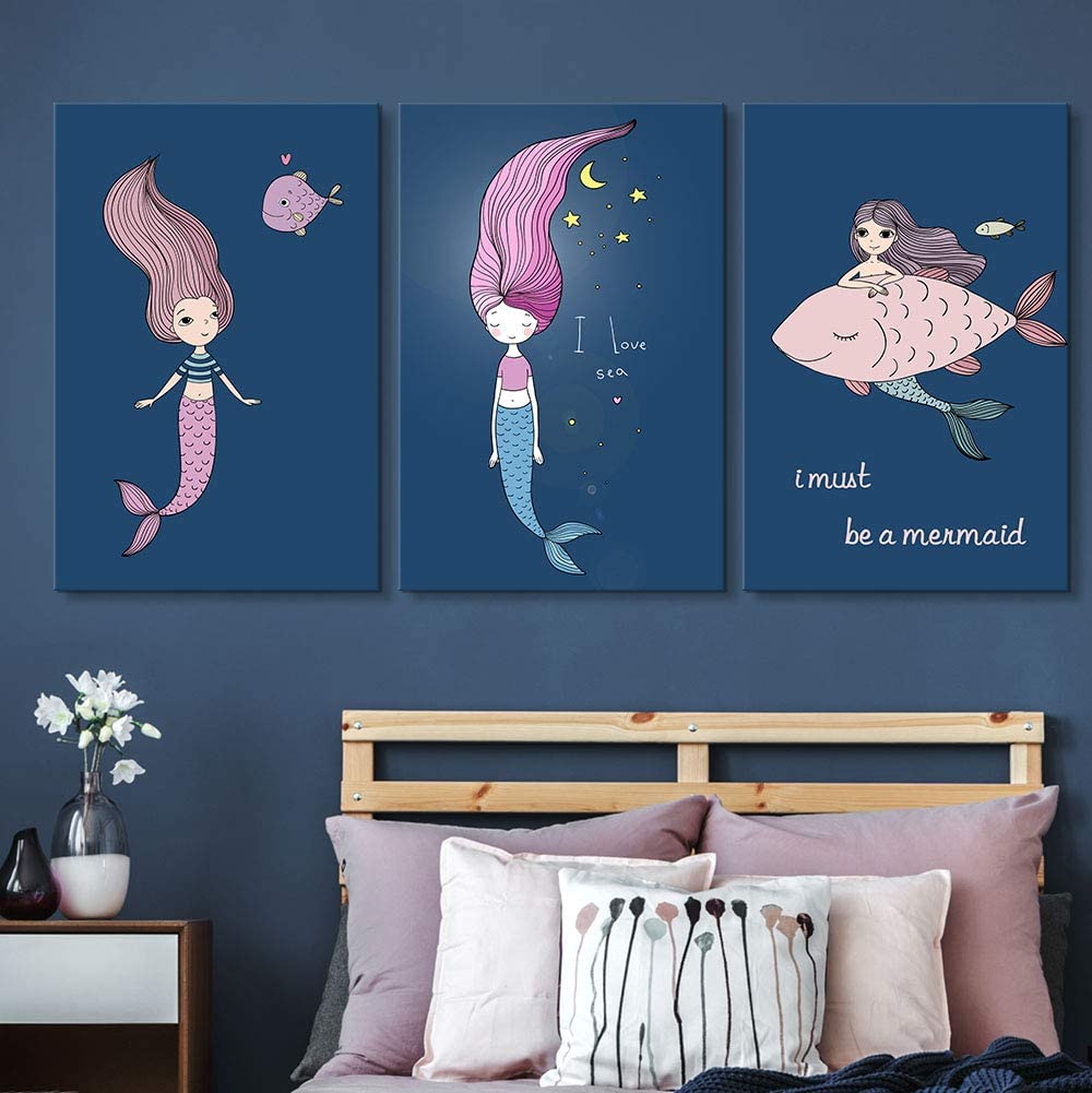 mermaid bedroom ideas for a kids room