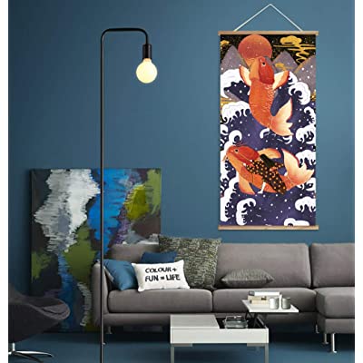 koi wall art