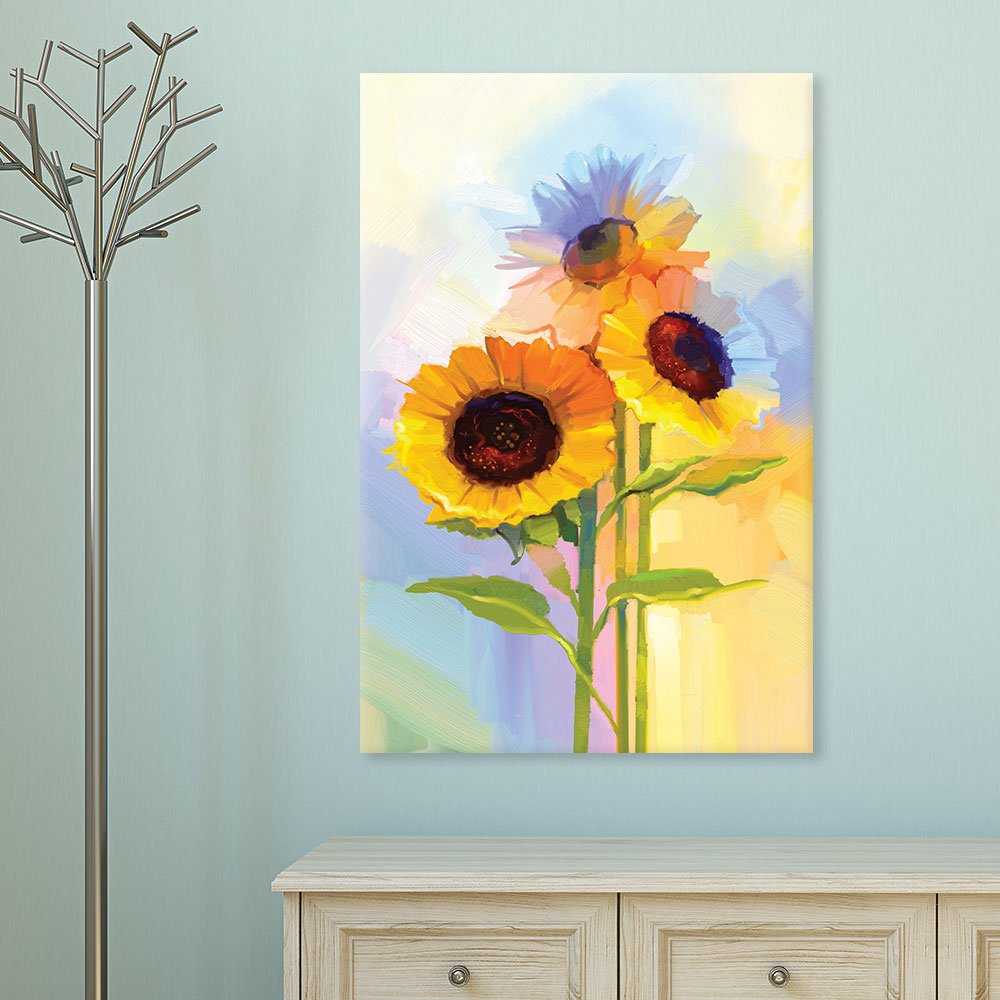 watercolor sunflower decor ideas are beautiful products