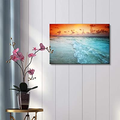 simple classic ocean sunset paintings perfect for the house