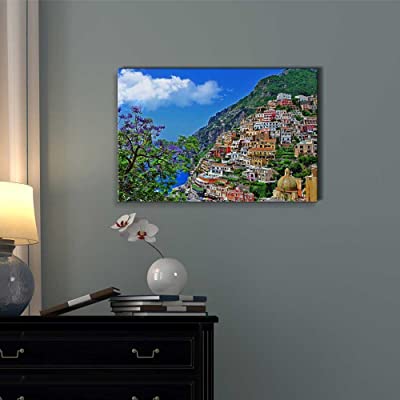 Italian hillside art