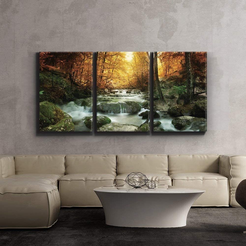 beautiful stream wall art