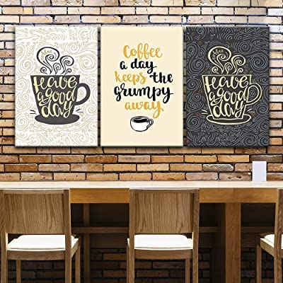 awesome 3 panel for coffee decor ideas