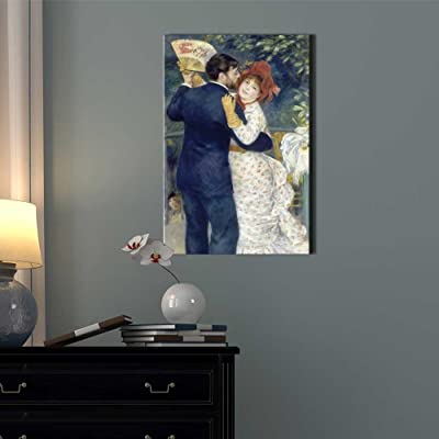 dance in the country canvas art by Pierre-Auguste Renoir as a dance themed bedroom scene