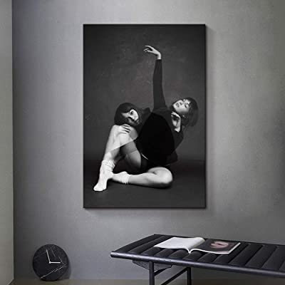 beautiful dancers resting canvas