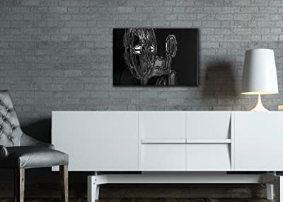 graphic canvas cinema room decor