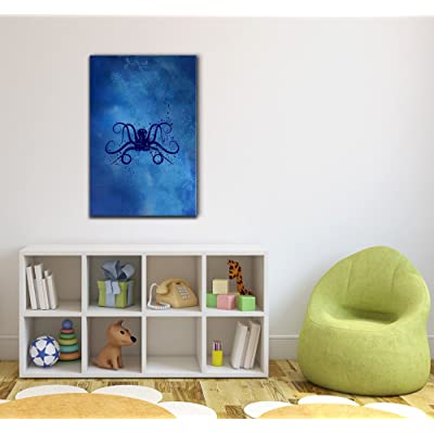 outline of an octopus in art as octopus themed gifts