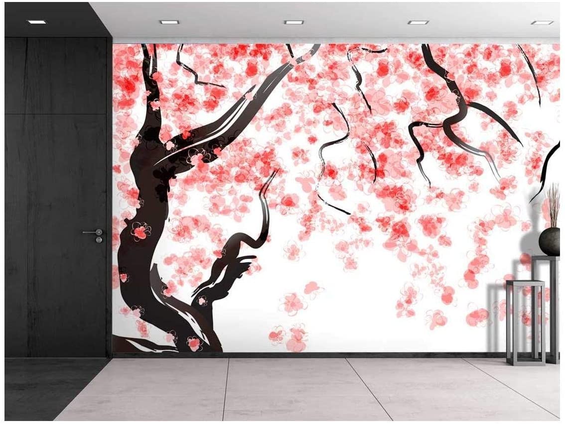 amazing cherry blossom muraL