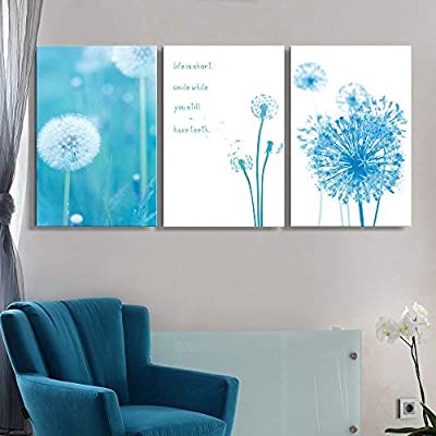 dandelion wall art