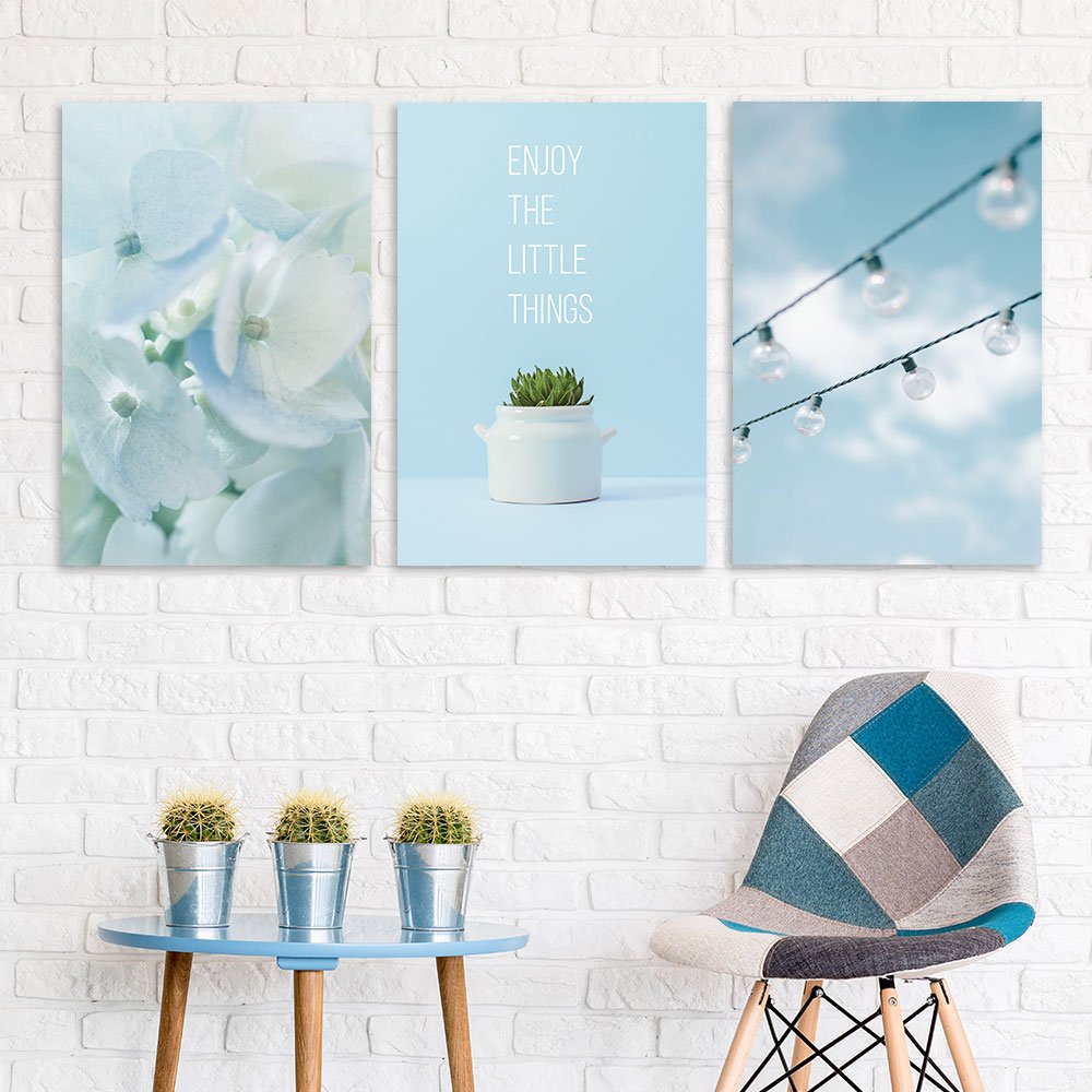 enjoy the little things canvas art for wall