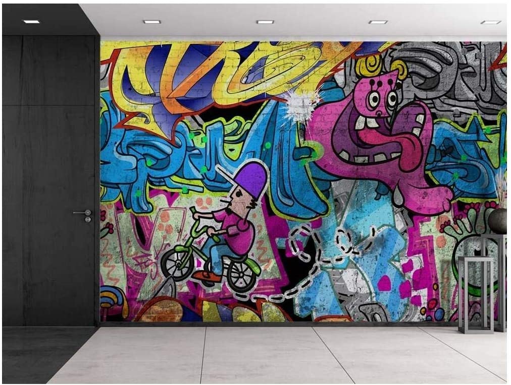 free flowing graffiti art