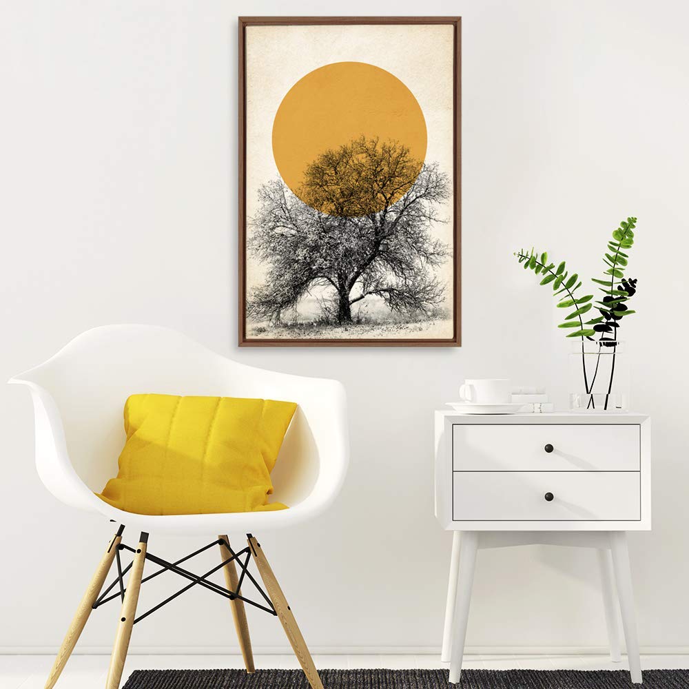 simple single tree decor