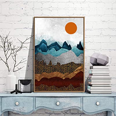 mountain art featuring the seasons